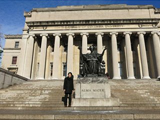 コロンビア大学での様子 写真